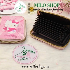 Ví ngắn cầm tay họa tiết Hello Kitty