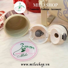 Bình giữ nhiệt có quai xách và dây đeo Coffee Cup - 1200ml (màu trắng + đỏ)