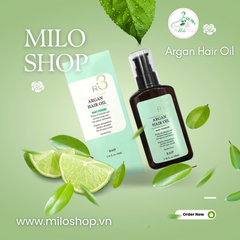 Dầu dưỡng tóc Raip R3 - Argan Hair Oil - 100ml (Xanh lá)