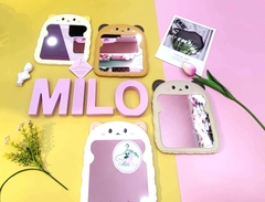 Gương makeup để bàn hình cừu con Mengshang cute