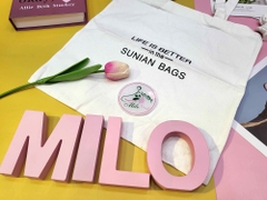 Túi tote Quảng Châu chữ Life is better in the Sunian Bags