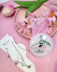 Lắc chân mix kiểu Preciaus Anklet + Fashion