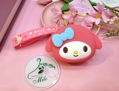 Móc khóa ví đựng tiền xu, thẻ hình hoạt hình cute