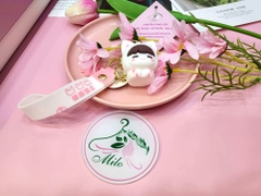 Móc khóa hình cừu con cute kèm dây đeo chữ Day dream