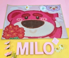 Thảm lau chân gấu dâu Lotso