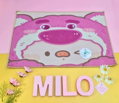 Thảm lau chân gấu dâu Lotso