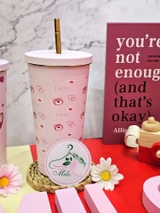 Ly giữ nhiệt gấu dâu Lotso - 750ml (Thái Lan)