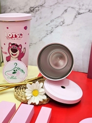 Ly giữ nhiệt gấu dâu Lotso - 750ml (Thái Lan)