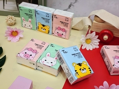 Khăn giấy khô mini hoạt hình cute (gói lẻ)