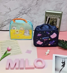 Túi đựng giữ nhiệt chống nước đựng cơm họa tiết hoạt hình cute