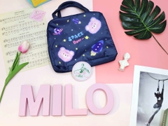 Túi đựng giữ nhiệt chống nước đựng cơm họa tiết hoạt hình cute