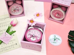 Đồng hồ báo thức gấu dâu Lotso - Honey Time Pink Bear (có đèn)