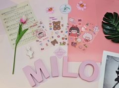 Sticker hoạt hình cute (miếng trong)