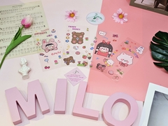 Sticker hoạt hình cute (miếng trong)
