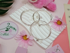 Vòng tay đôi phối chuông và họa tiết
