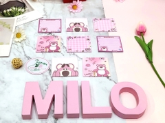 Sổ note gấu dâu Lotso