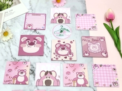 Sổ note gấu dâu Lotso