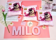 Bông tẩy trang gấu dâu Lotso Disney 222 miếng