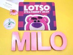Tấm lót chuột hình gấu dâu Lotso