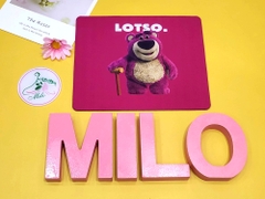 Tấm lót chuột hình gấu dâu Lotso