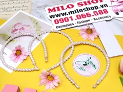 Băng đô cài tóc ngọc trai mix mẫu