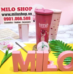 Ly giữ nhiệt gấu dâu Lotso 750ml (Thái Lan) - mẫu mới