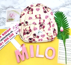 Balo Quảng Châu hình gấu dâu Lotso (size to)