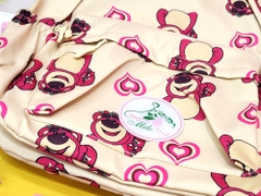 Balo Quảng Châu hình gấu dâu Lotso (size to)
