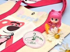 Túi tote Canvas gấu dâu Lotso - Disney
