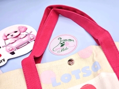 Túi tote Canvas gấu dâu Lotso - Disney