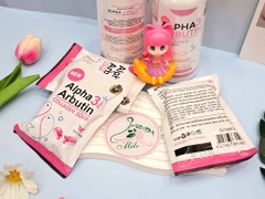Xà phòng tắm trắng Alpha Arbutin 3plus+ Collagen (Thái Lan)