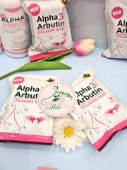 Xà phòng tắm trắng Alpha Arbutin 3plus+ Collagen (Thái Lan)