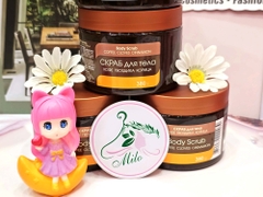 Tẩy tế bào chết Cafe + Quế hồi Body Coffee Scrub Bilena- 380g (Nga)