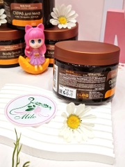 Tẩy tế bào chết Cafe + Quế hồi Body Coffee Scrub Bilena- 380g (Nga)