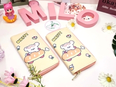Ví dài cầm tay hoạt hình cute nhiều màu
