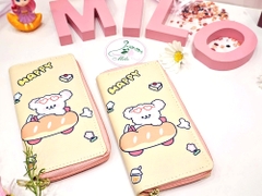 Ví dài cầm tay hoạt hình cute nhiều màu