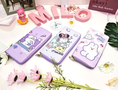 Ví dài cầm tay hoạt hình cute nhiều màu
