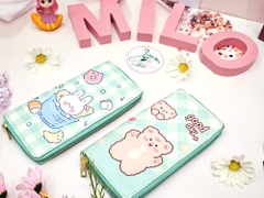 Ví dài cầm tay hoạt hình cute nhiều màu