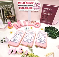 Ví dài cầm tay hoạt hình cute nhiều màu