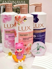 Sữa tắm Thái Lan Lux Soft Rose - 500ml (màu hồng)