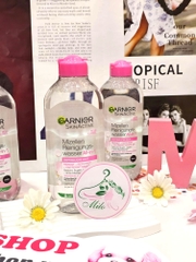 Nước tẩy trang Garnier - 400ml (màu hồng)
