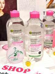 Nước tẩy trang Garnier - 400ml (màu hồng)