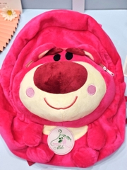 Balo lông mịn gấu dâu Lotso cao cấp (loại to)