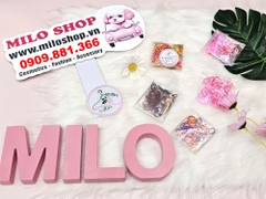 Set thun cột tóc gấu nhiều màu