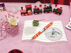 Bút bi gel Noel nhiều màu