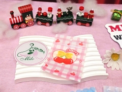 Túi zip nhỏ PVC hoạt hình cute (11cm x 7.4cm)