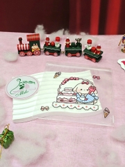 Túi zip dẻo PE bánh kem hoạt hình (15cm x 16cm)