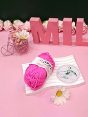 Len cuộn Hàn Quốc 25 gram (len milk cotton)
