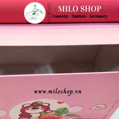 Hộp quà gấu dâu Happy every day (size 30cmx20cmx15cm)
