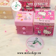 Hộp mini Hello Kitty 2 tầng đa năng đựng trang sức